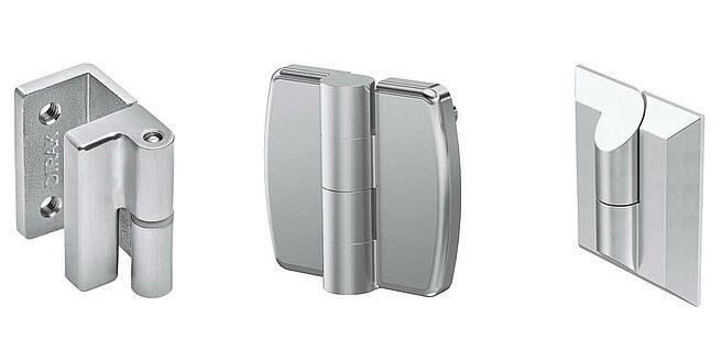 Reliably Protected – Stainless Steel Hinges for Surface-Mounted and Nested Doors