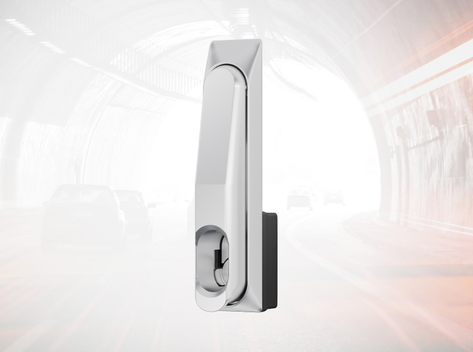 Der DIRAK Schwenkhebel für Assa Abloy Zylinder aus Edelstahl